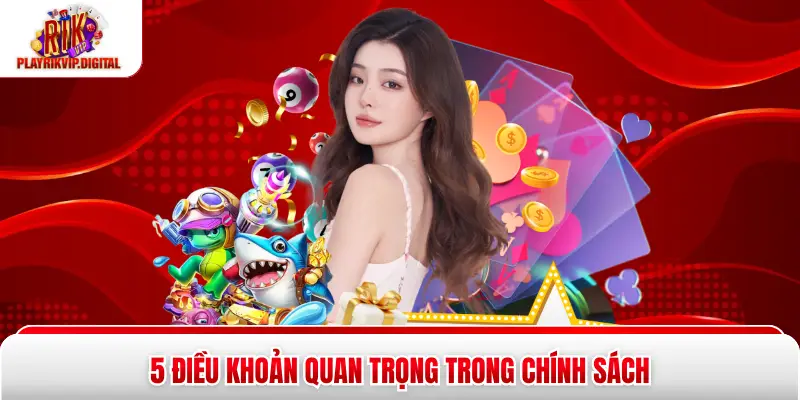 5 điều khoản quan trọng trong chính sách